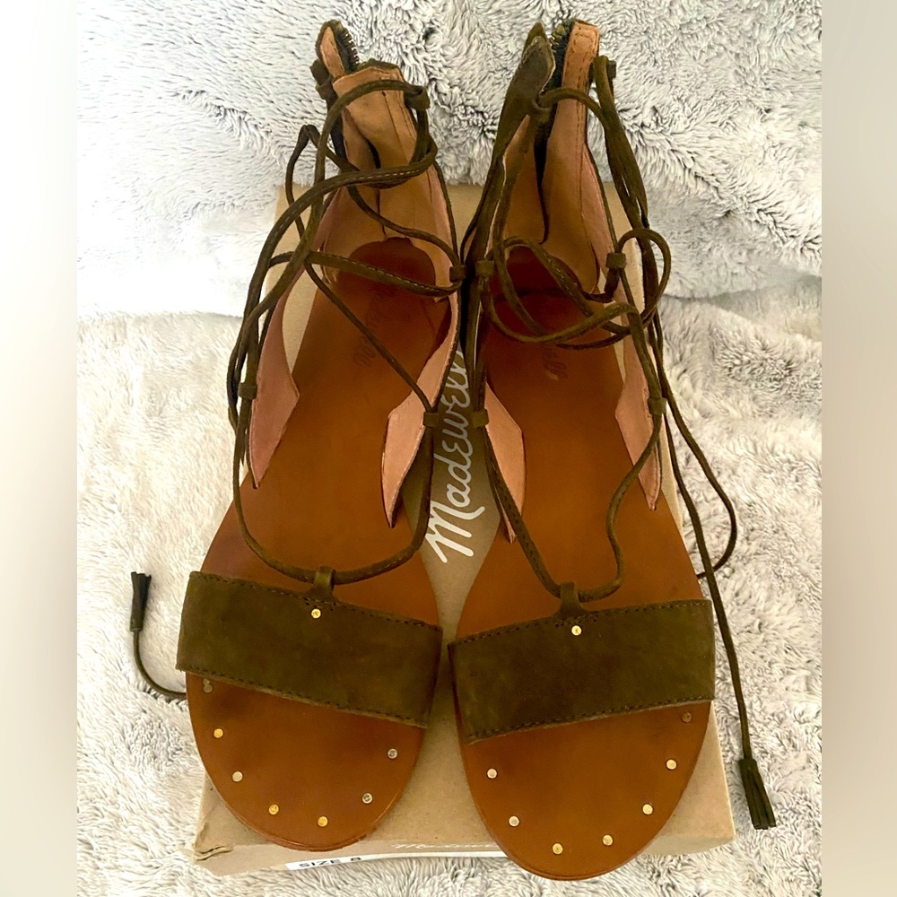 Madewell Lace-Up Gladiator Sandal